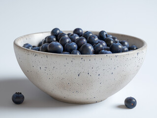 Bowl of blueberries