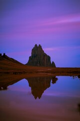 shiprock sunrise