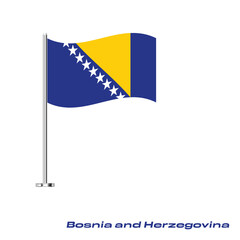 Flag Of Bosnia and Herzegovina, Bosnia and Herzegovina flag, National flag of Bosnia and Herzegovina. Table flag of Bosnia and Herzegovina.