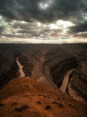 vast canyon in utah/arizona