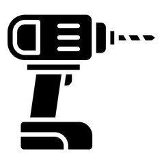 Fototapeta premium Drill Icon