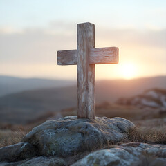 cross on the hill