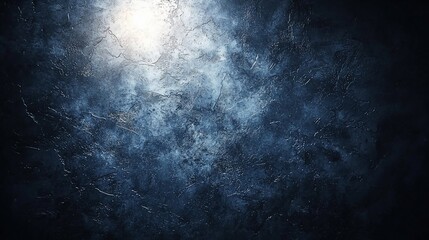 Obraz premium Abstract Dark Blue Ice Crack Texture Background