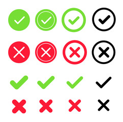 Check marck tick.  Icon check marck. Vector illustration.