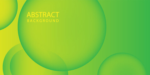 Minimal geometric green background. Dynamic shape composition. Vector illustration eps10
