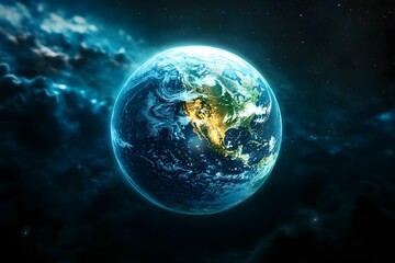 Earth in space