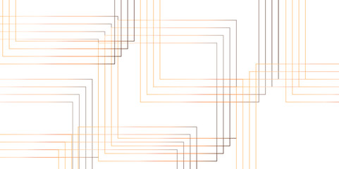 Abstract golden geometric square overlap layer lines on transparent background. perfect random abstract line background. Vector illustration.