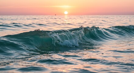 Obraz premium rolling waves