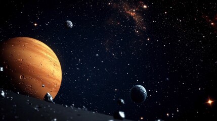 Cosmic Panorama  Planets  Nebulae  Asteroids  Space Exploration  Stars  Galaxy  Night Sky