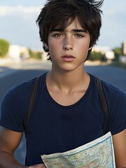 portrait of a young man