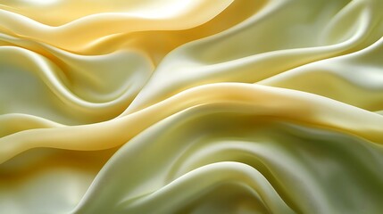 Obraz premium A silky, abstract background in shades of mustard yellow and olive green, with a soft, flowing texture,