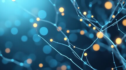 Mind Digital art of a brain with glowing networks, representing thoughts and intelligence.