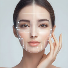 Cosmetic Facial Skin Precision Analysis