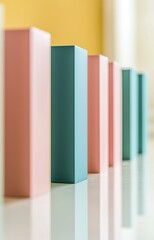 Naklejka premium stack of books