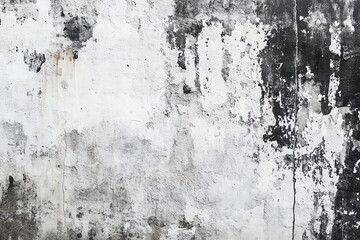 Textured Wall with Peeling Paint Creating Grunge Effect Perfect for Background