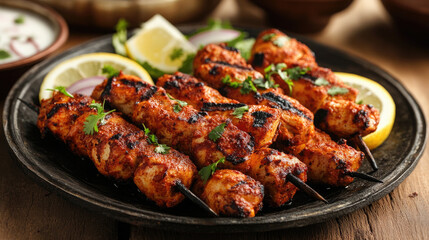 Fototapeta premium grilled chicken breast
