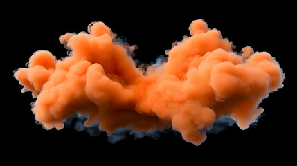 Glowing Orange Particles and Fiery Embers Animation