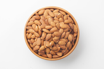 Almond is a deciduous tree in the rose family. It grows to about 6 meters in height and has lanceolate leaves with serrations.
