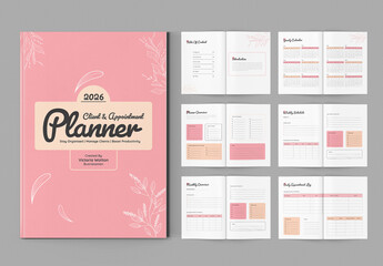 Client and Appointment Planner Layout Design