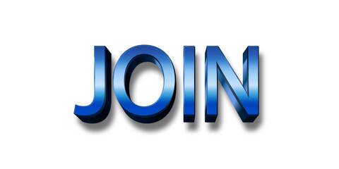 Join 3D editable text effect