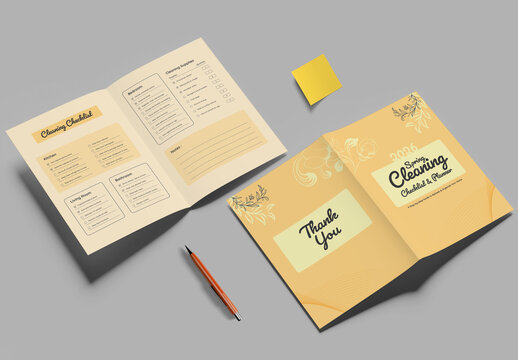 Home Cleaning Planner Layout Design For This Spring Season