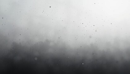 Obraz premium Foggy rainfall over urban landscape captured in monochrome atmospheric photography gloomy environment aesthetic viewpoint exploring nature's beauty
