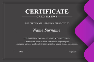 Formal Certificate of Excellence (12)