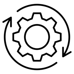 Implementation Outline Icon