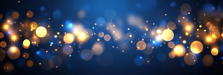Abstract bokeh lights background