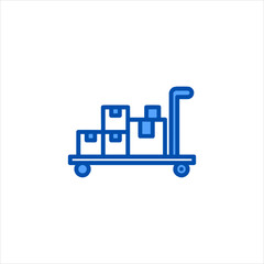 forklift truck icon