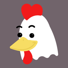 Smile Chicken Emote Icon