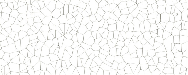 Obraz premium Radiant Glass Shards and Shimmering Fractures The Luminous Effect of Light on Cracked Surfaces