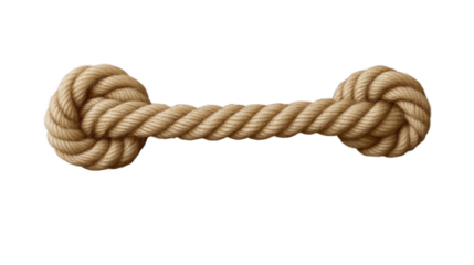 rope on a white background