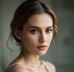 Portrait of a woman.