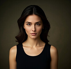 Portrait of a woman.