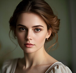 Portrait of a woman.