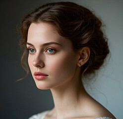 Portrait of a woman.