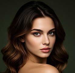 Portrait of a woman.