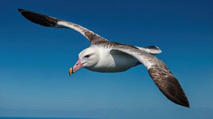 Obraz premium Majestic Albatross in Flight,Ocean Bird,Wildlife Photography