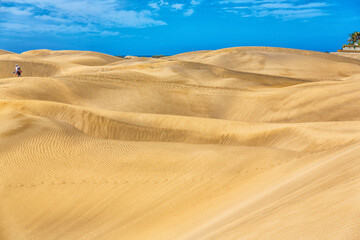 Maspalomas Duna - Desert in Canary island Gran Canaria
