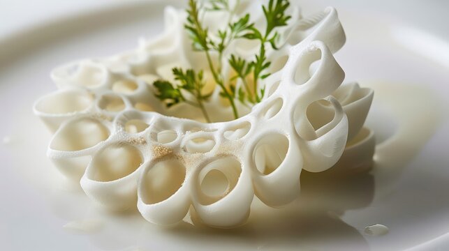 3D-printed food, futuristic meal customization 