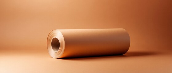 Brown roll of paper backdrop