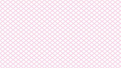 Pink and white seamless pattern with geometric shapes. Plaid textured check vector background. 