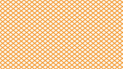 Orange and white seamless pattern with geometric shapes. Plaid textured check vector background. 