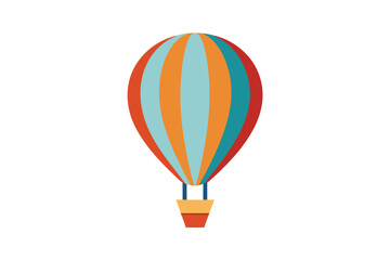 Naklejka premium hot air balloon vector illustration