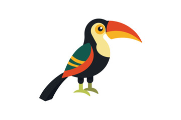 Fototapeta premium toucan isolated on white background