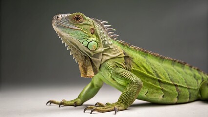Obraz premium Jamaican Iguana on studio background 