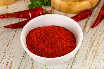 Spicy dry hot Chili powder