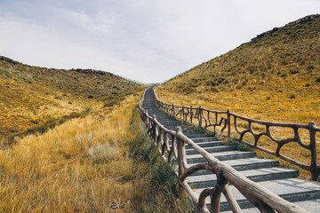 Pingdingshan Xilin Gol Grassland Volcanic Geological Park, Xilin Gol League, Inner Mongolia, China © Duncan