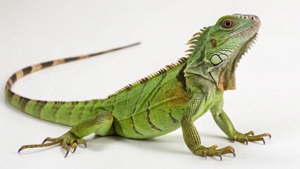 Fototapeta premium Jamaican Iguana on studio background 